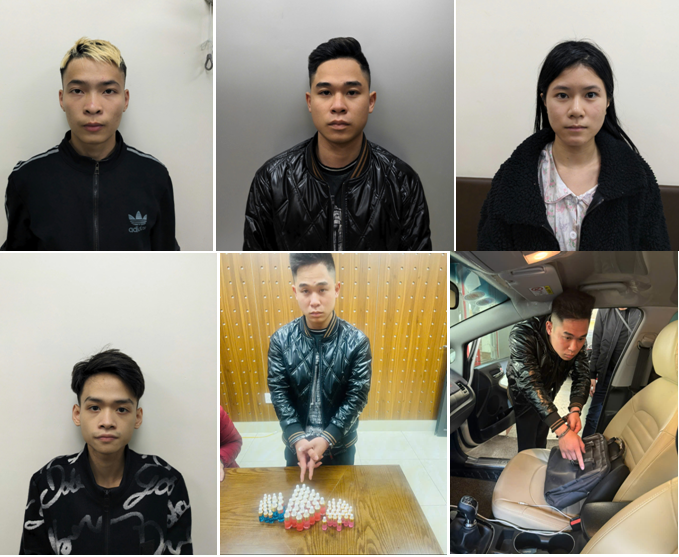 Bắt giữ 10 đối tượng liên quan tội phạm về ma túy